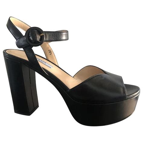 sandali prada tacco|prada shoes for women.